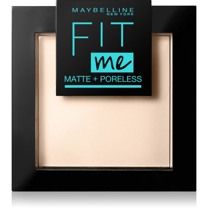 Maybelline New York Fit Me! Matte+Poreless Cipria Opacizzante Colore 120 Classic Ivory 9 G
