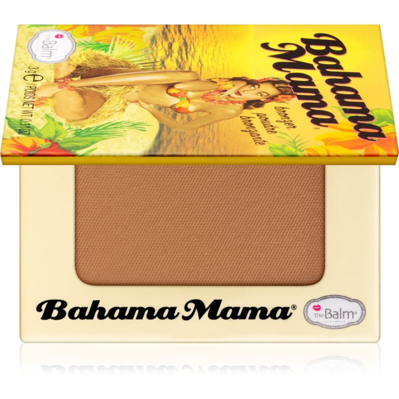 Thebalm Bahama Mama Travel Size Bronzer, Ombretto E Polvere Contorno In Uno 3 G