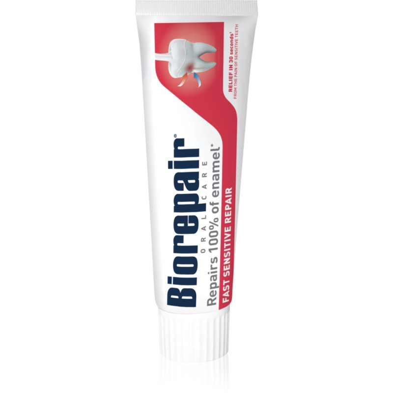 Biorepair Fast Sensitive Repair Dentifricio Bioattivo Per La Riduzione Della Sensibilità Dentale E Il Restauro Dello Smalto 75 Ml