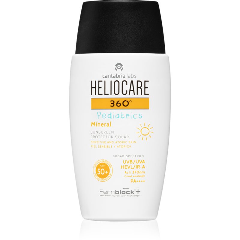 Heliocare 360° Pediatrics Crema Solare Fluida Ai Minerali Spf 50+ 50 Ml