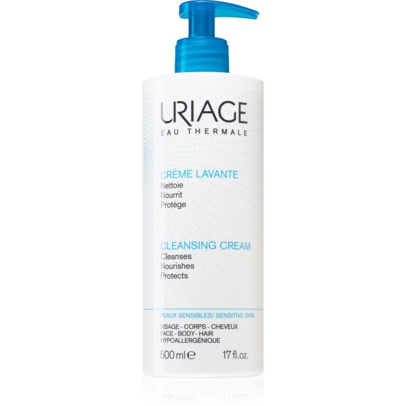 Uriage Hygiène Cleansing Cream Crema Detergente Nutriente Per Corpo E Viso 500 Ml