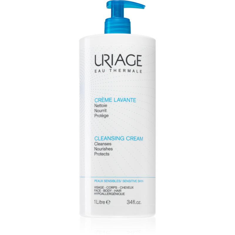 Uriage Hygiène Cleansing Cream Crema Detergente Nutriente Per Corpo E Viso 1000 Ml