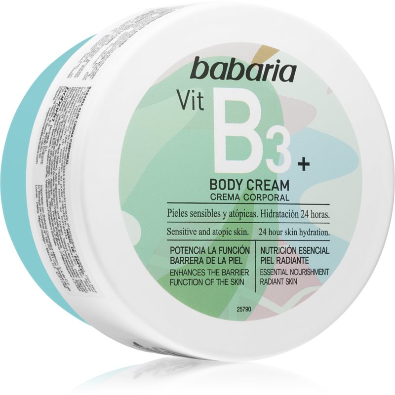 Babaria Vitamin B3 Crema Corpo Per Pelli Sensibili 400 Ml