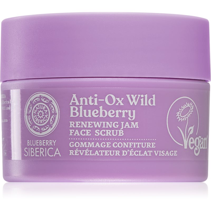Natura Siberica Anti-Ox Wild Blueberry Scrub Rigenerante Per Il Viso 50 Ml