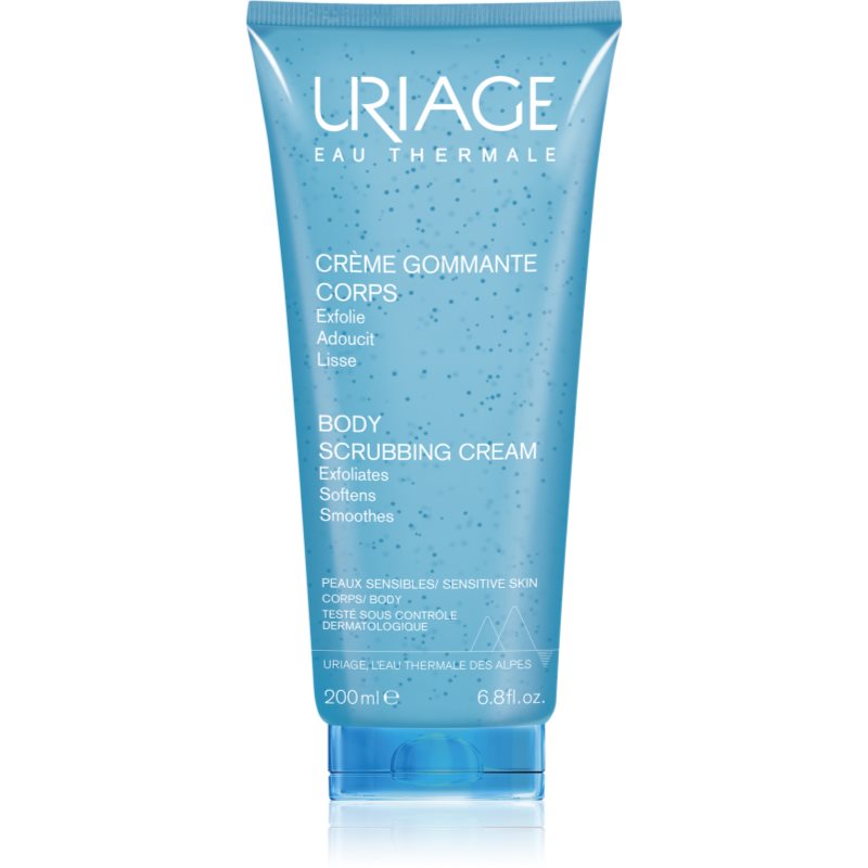 Uriage Hygiène Body Scrubbing Cream Crema Esfoliante Corpo Per Pelli Sensibili 200 Ml