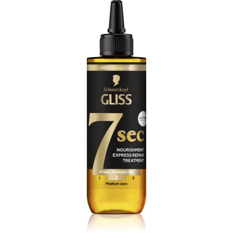 Schwarzkopf Gliss Oil Nutritive Trattamento Rigenerante Per Capelli Deboli, Stanchi 200 Ml