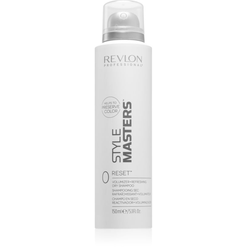 Revlon Professional Style Masters Reset Shampoo Secco Per Assorbire Il Sebo In Eccesso E Rinfrescare I Capelli 150 Ml