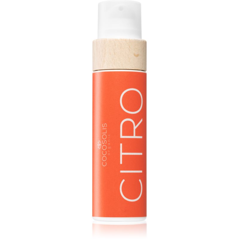 Cocosolis Citro Olio Trattante E Abbronzante Senza Fattore Di Protezione Con Profumazione Citrus 110 Ml