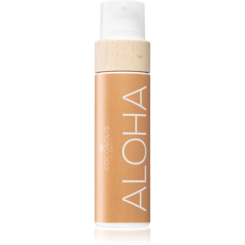 Cocosolis Aloha Olio Trattante E Abbronzante Senza Fattore Di Protezione Con Profumazione Coconut 110 Ml