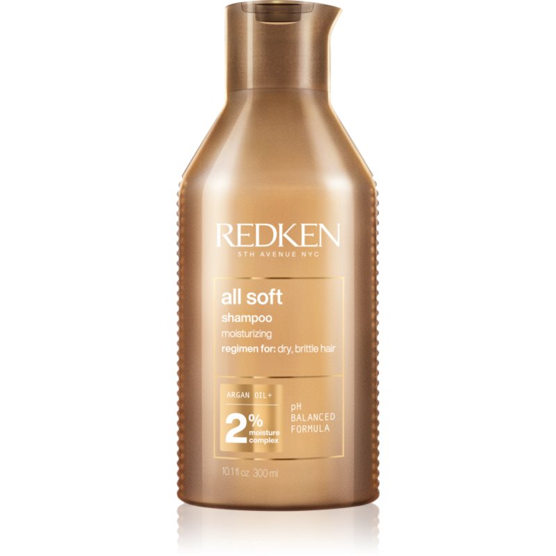 Redken All Soft Shampoo Nutriente Per Capelli Secchi E Fragili 300 Ml