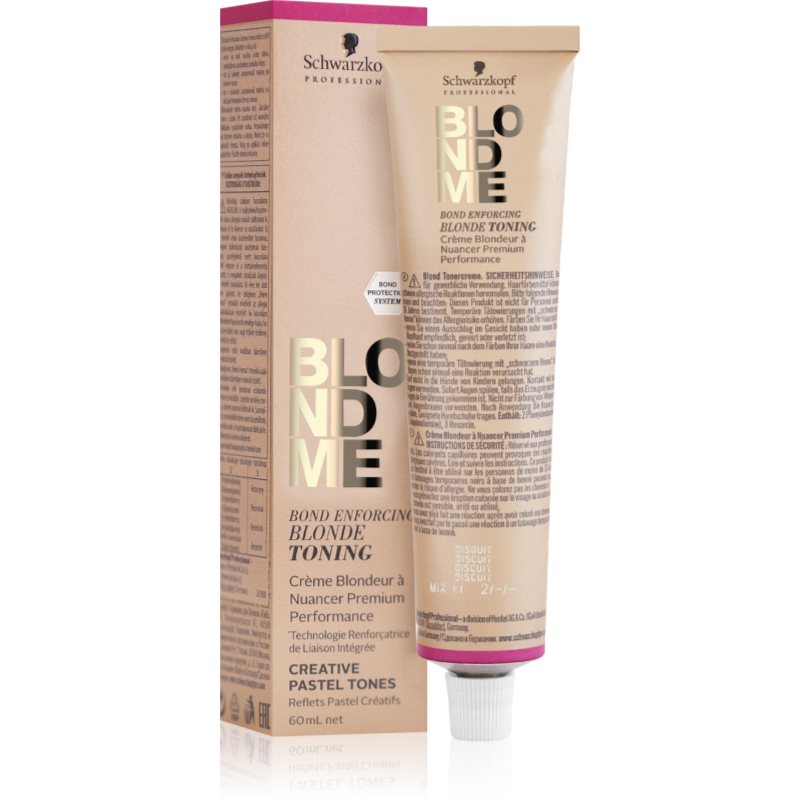 Schwarzkopf Professional Blondme Toning Tinta Per Capelli Brown Mahogany 60 Ml