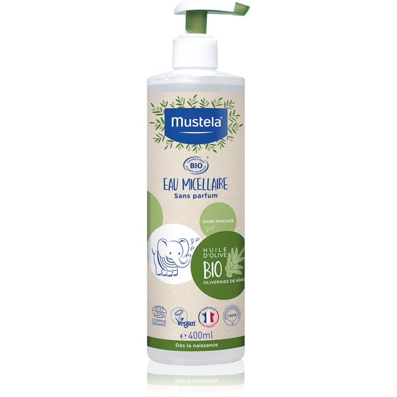 Mustela Bio Acqua Micellare Per Neonati 400 Ml