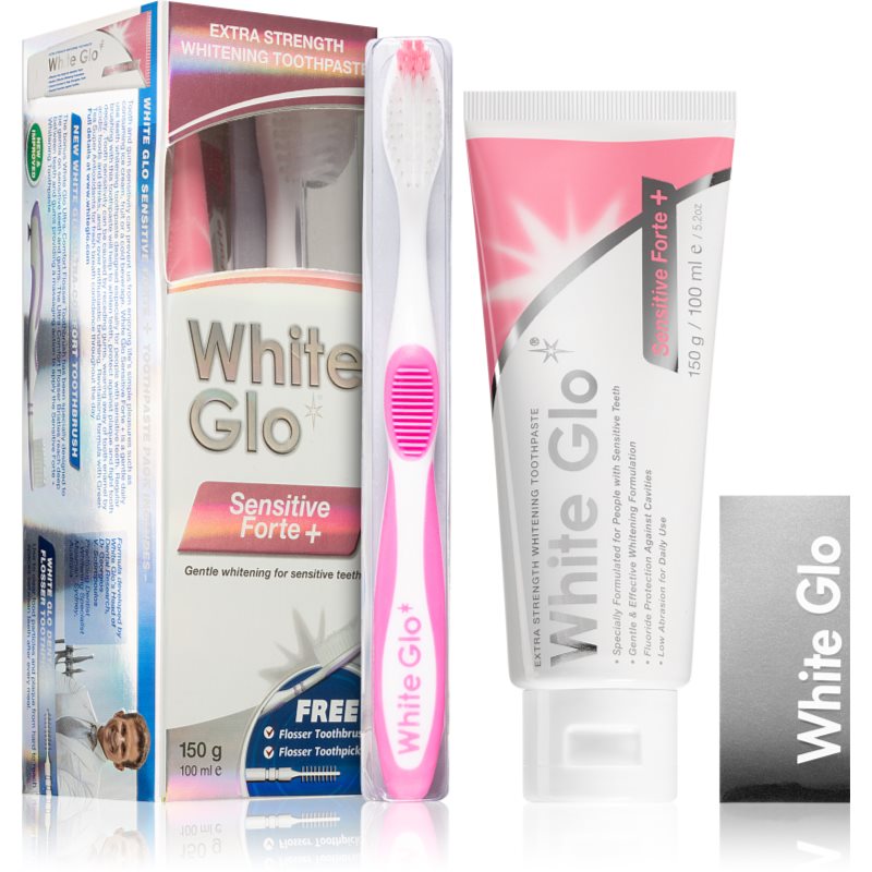 White Glo Sensitive Forte Set Per La Cura Dentale