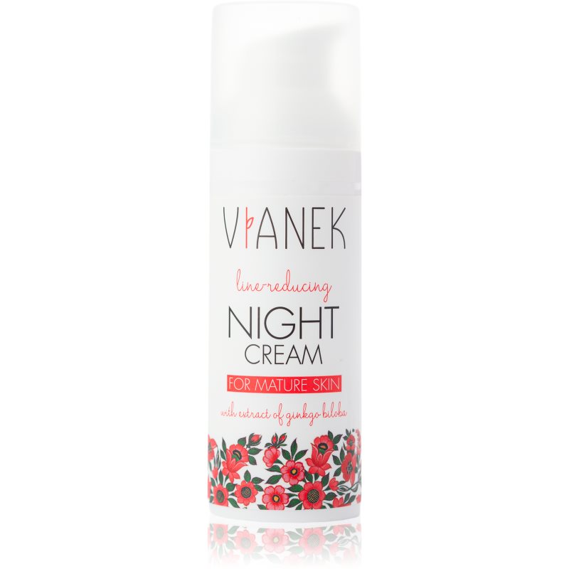 Vianek Line-Reducing Crema Notte Ringiovanente E Lisciante Per Pelli Mature 50 Ml