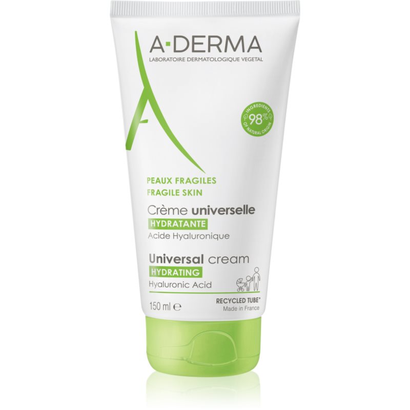 A-Derma Universal Cream Crema Universale Con Acido Ialuronico 150 Ml