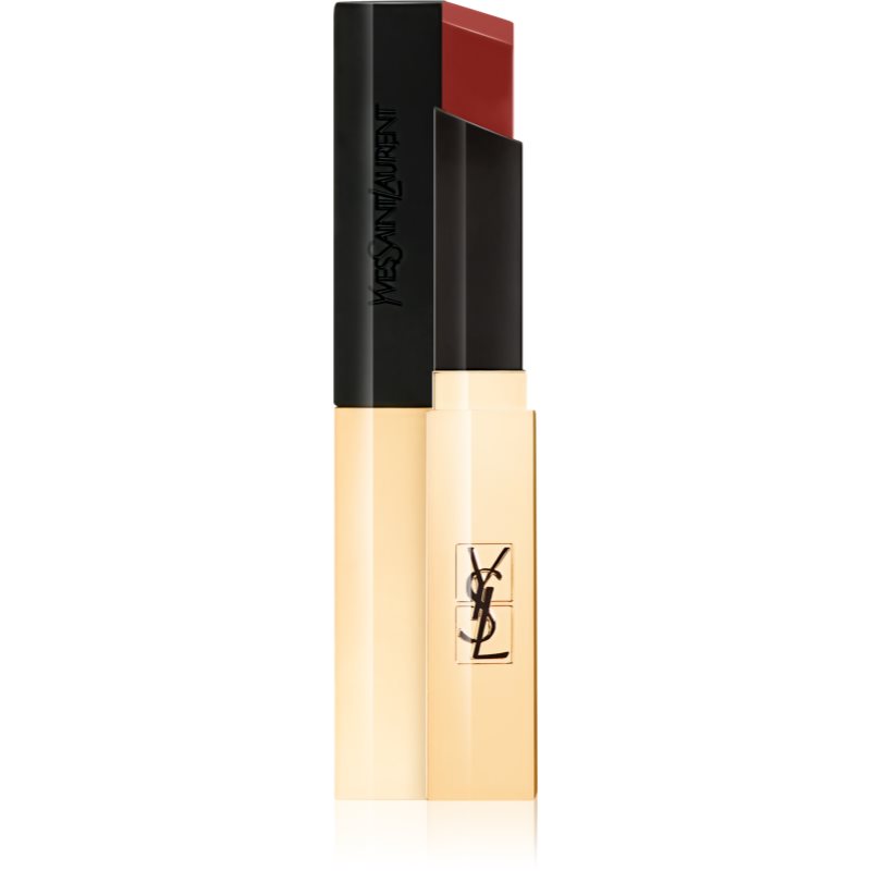 Yves Saint Laurent Rouge Pur Couture The Slim Rossetto Sottile Matte Effetto Pelle Colore 33 Orange Desire 2,2 G