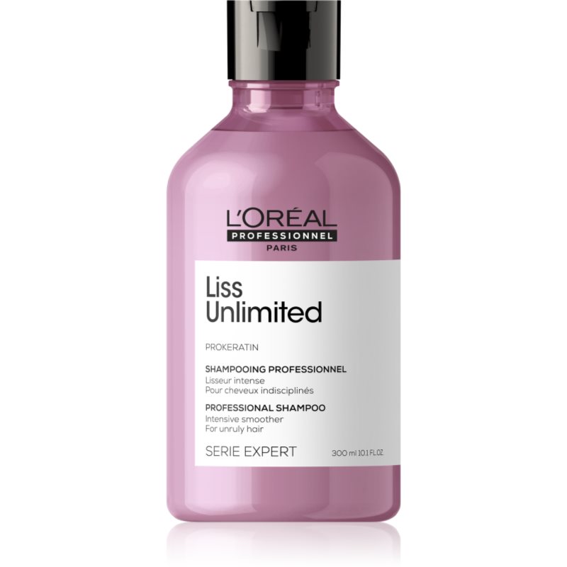 L’Oréal Professionnel Serie Expert Liss Unlimited Shampoo Levigante Per Capelli Ribelli 300 Ml