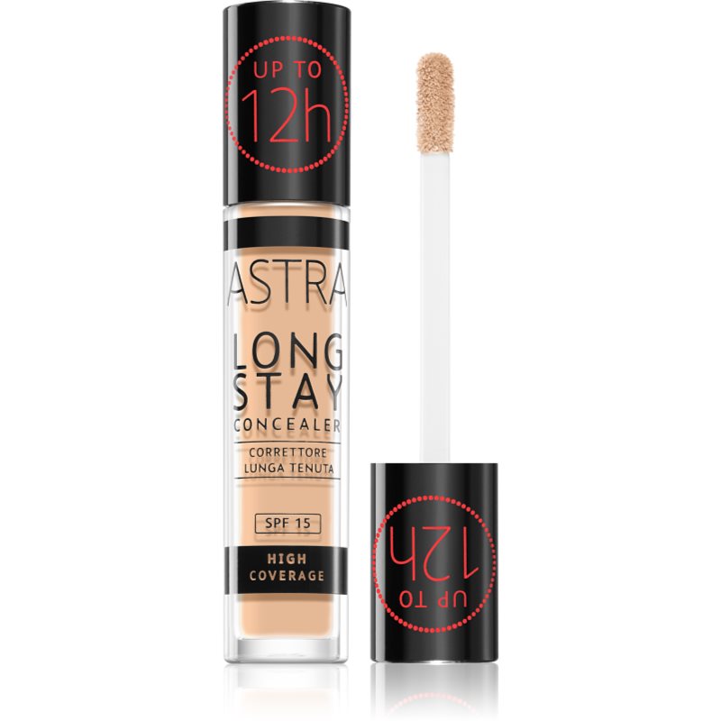 Astra Make-Up Long Stay Correttore Ultra Coprente Spf 15 Colore 002N Nude 4,5 Ml