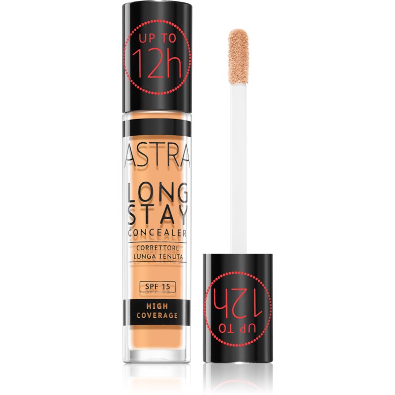 Astra Make-Up Long Stay Correttore Ultra Coprente Spf 15 Colore 05W Honey 4,5 Ml