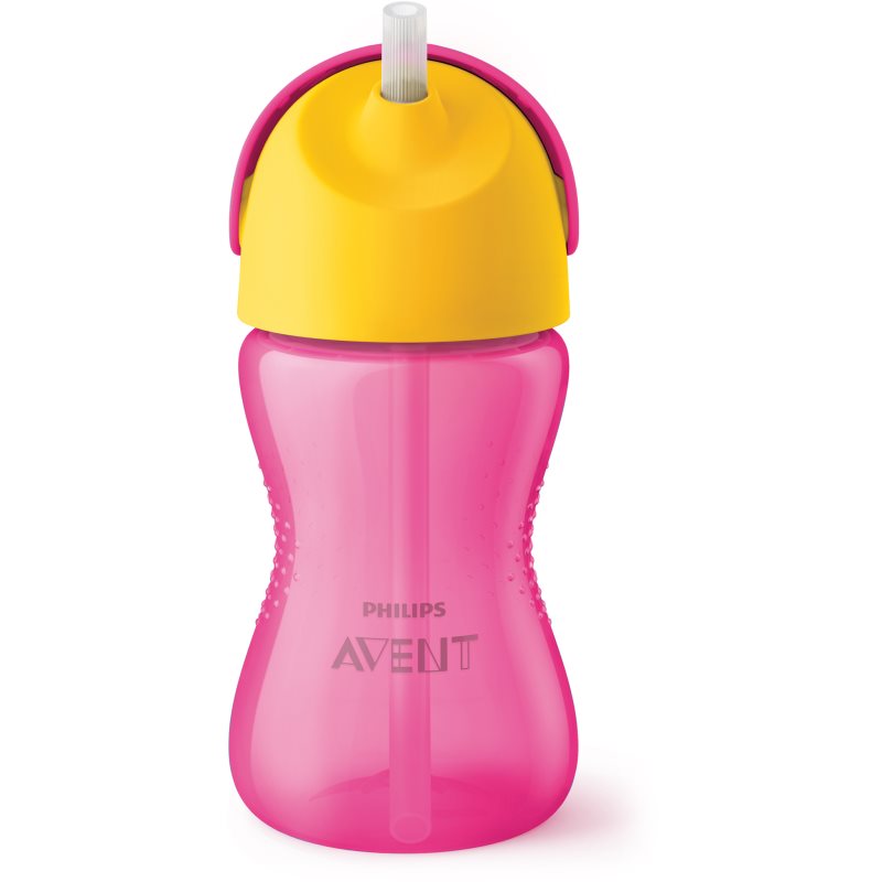 Philips Avent Cup With Straw Tazza Con Cannuccia Pieghevole 12+ Girl 300 Ml