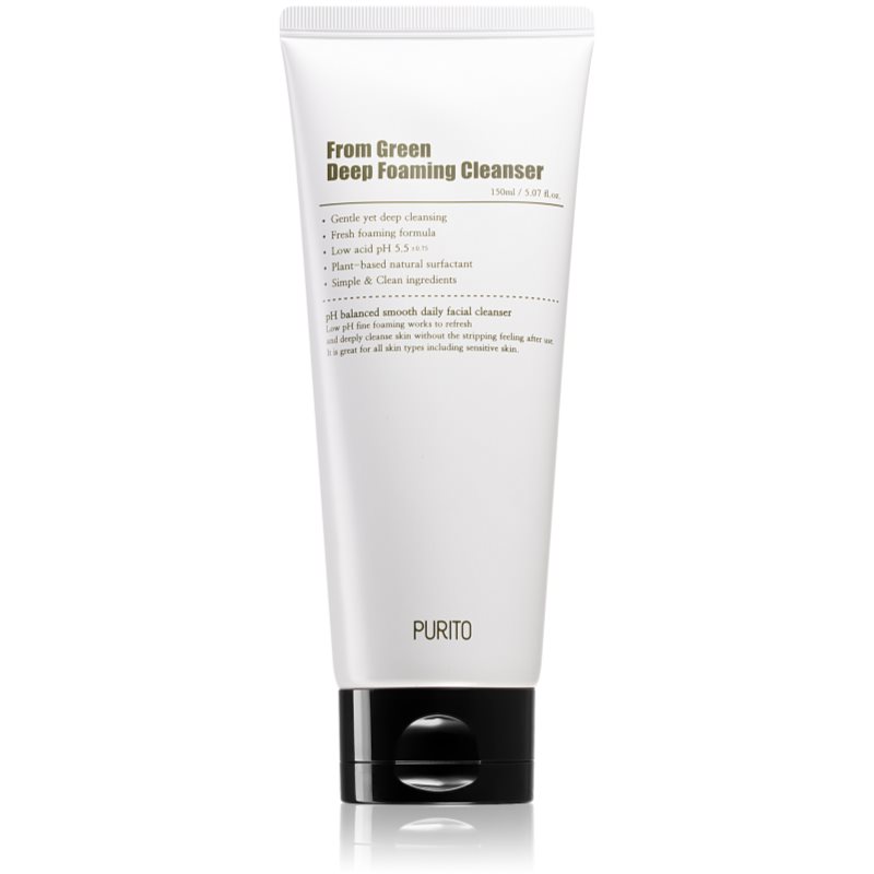 Purito From Green Mousse Di Pulizia Profonda Per Il Viso 150 Ml