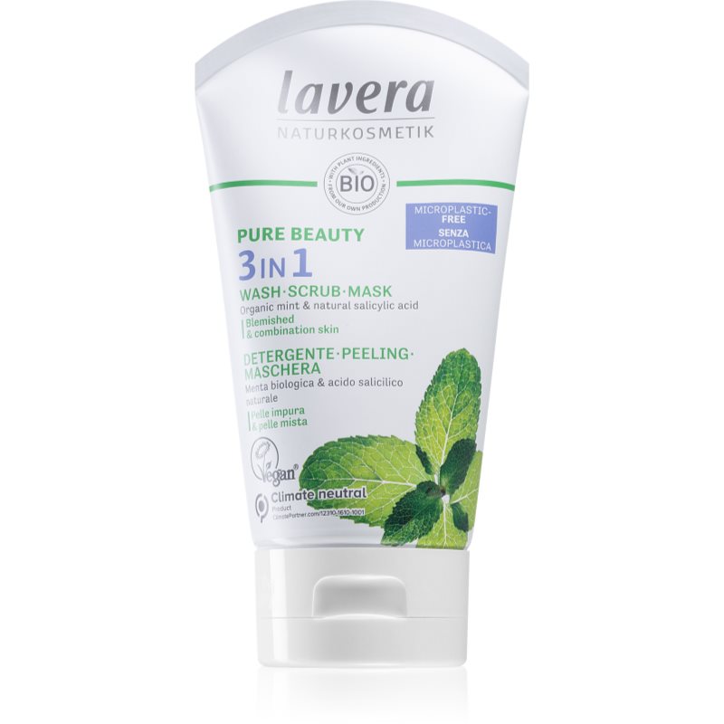 Lavera Pure Beauty Gel Di Pulizia Profonda 3 In 1 125 Ml