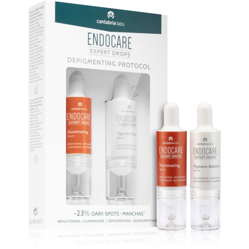 Endocare Expert Drops Siero Illuminante Per Unificare Il Tono Della Pelle 2X10 Ml