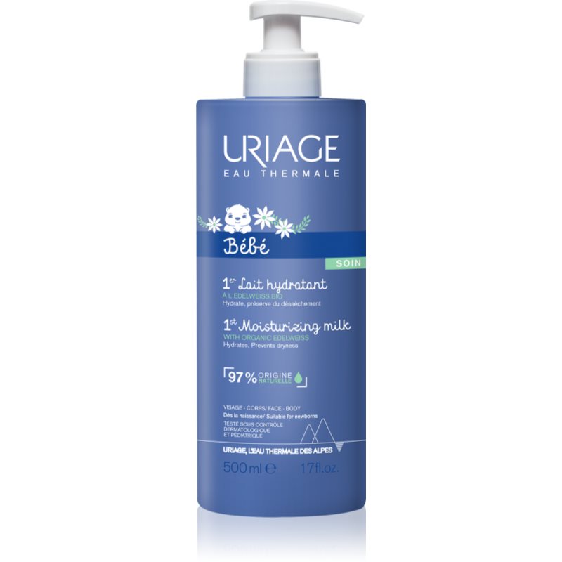 Uriage Bébé 1St Moisturizing Milk Latte Idratante Per Neonati 500 Ml