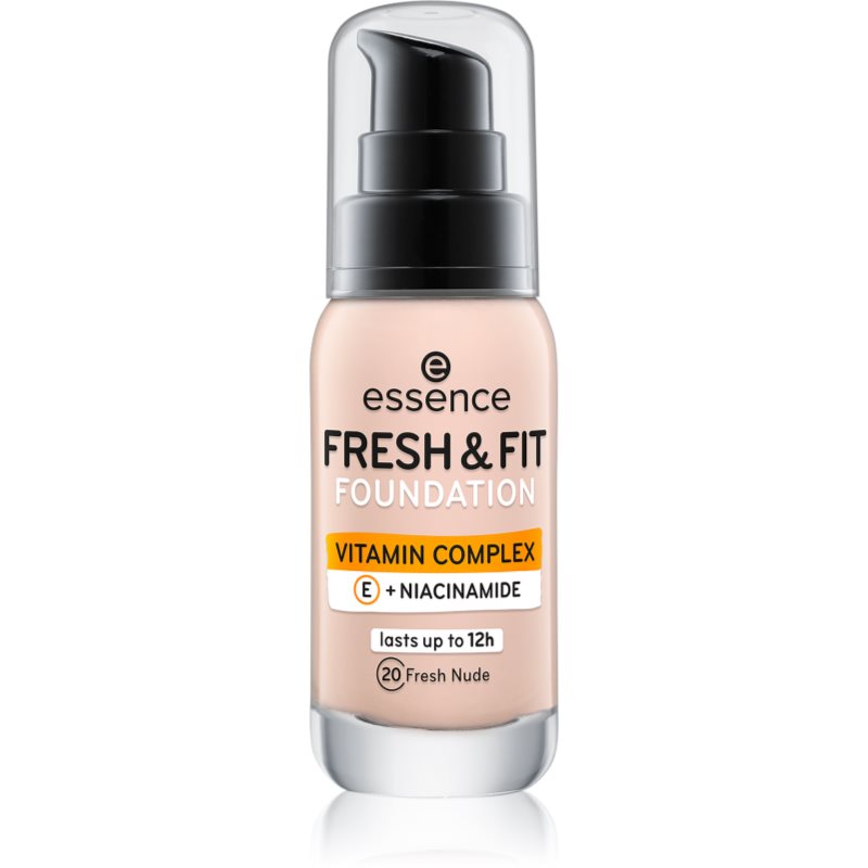 Essence Fresh & Fit Fondotinta Liquido Colore 20 Fresh Nude 30 Ml