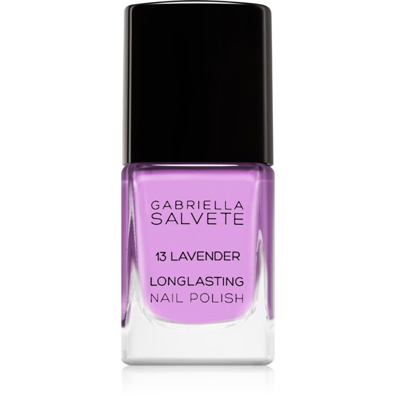 Gabriella Salvete Longlasting Enamel Smalto Per Unghie Lunga Tenuta Con Brillantezza Intensa Colore 13 Lavender 11 Ml