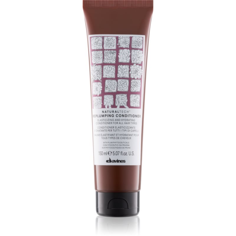 Davines Naturaltech Replumping Conditioner Balsamo Idratante Per Capelli Pettinabili 150 Ml