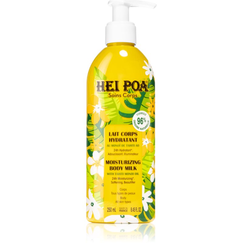 Hei Poa Tahiti Monoi Oil Latte Idratante Corpo 150 Ml