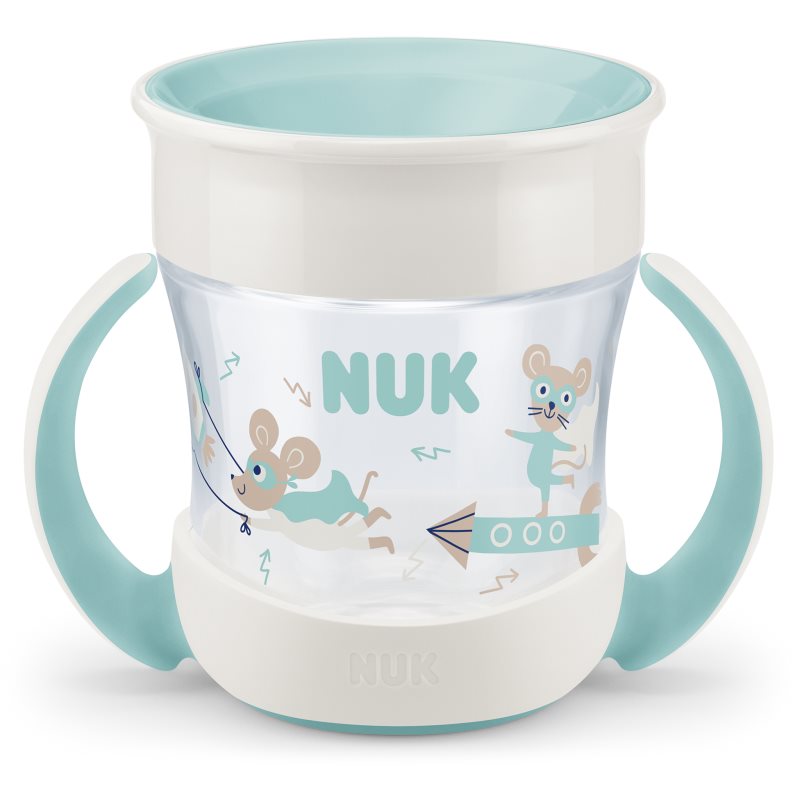 Nuk Magic Cup Mini Tazza Con Maniglie 6M+ Green 160 Ml