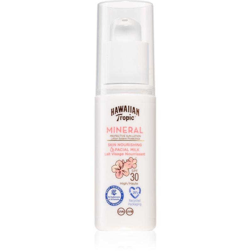 Hawaiian Tropic Milk Face Lotion Latte Abbronzante Viso Spf 30 50 Ml