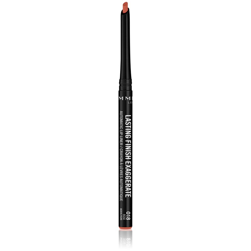Rimmel Lasting Finish Exaggerate Matita Automatica Contorno Labbra Colore 018 Rose Addiction 0,25 G