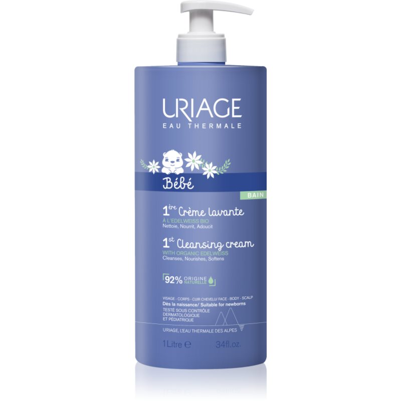 Uriage Bébé 1St Cleansing Cream Crema Detergente Delicata Per Neonati 1000 Ml