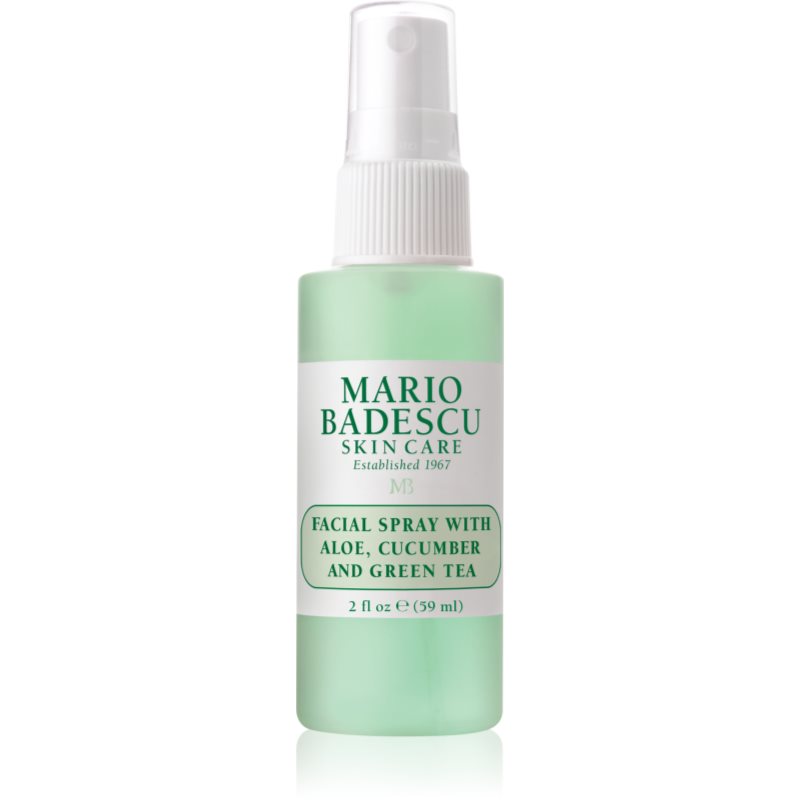 Mario Badescu Facial Spray With Aloe, Cucumber And Green Tea Spray Rinfrescante Per Pelli Stanche 59 Ml