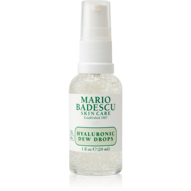 Mario Badescu Hyaluronic Dew Drops Siero Illuminante Viso Con Texture In Gel 29 Ml