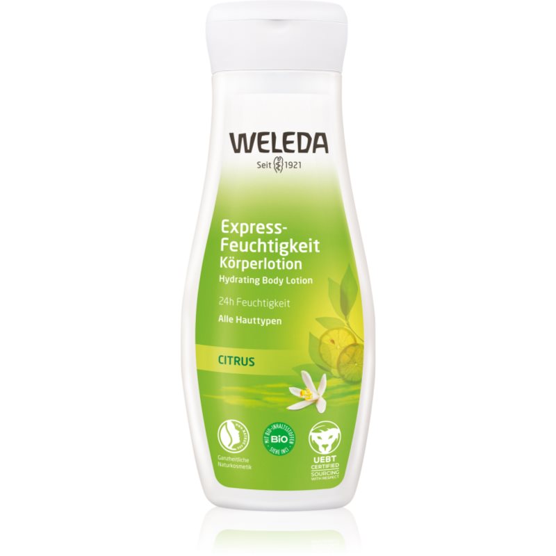 Weleda Citrus Latte Corpo Idratante Intenso 200 Ml