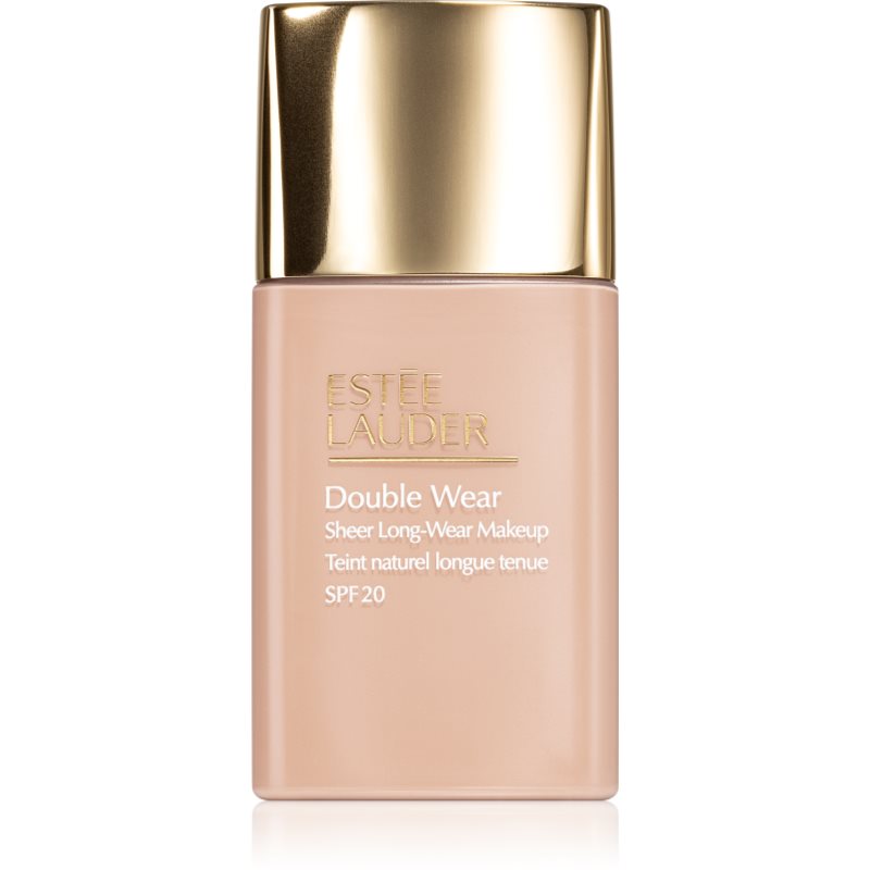Estée Lauder Double Wear Sheer Long-Wear Makeup Spf 20 Fondotinta Opacizzante Leggero Spf 20 Colore 1C1 Cool Bone 30 Ml
