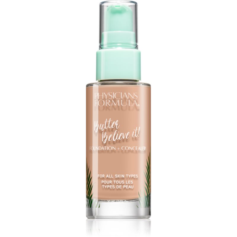 Physicians Formula Butter Believe It! Correttore E Fondotinta In Crema 2 In 1 Colore Fair-To-Light 30 Ml