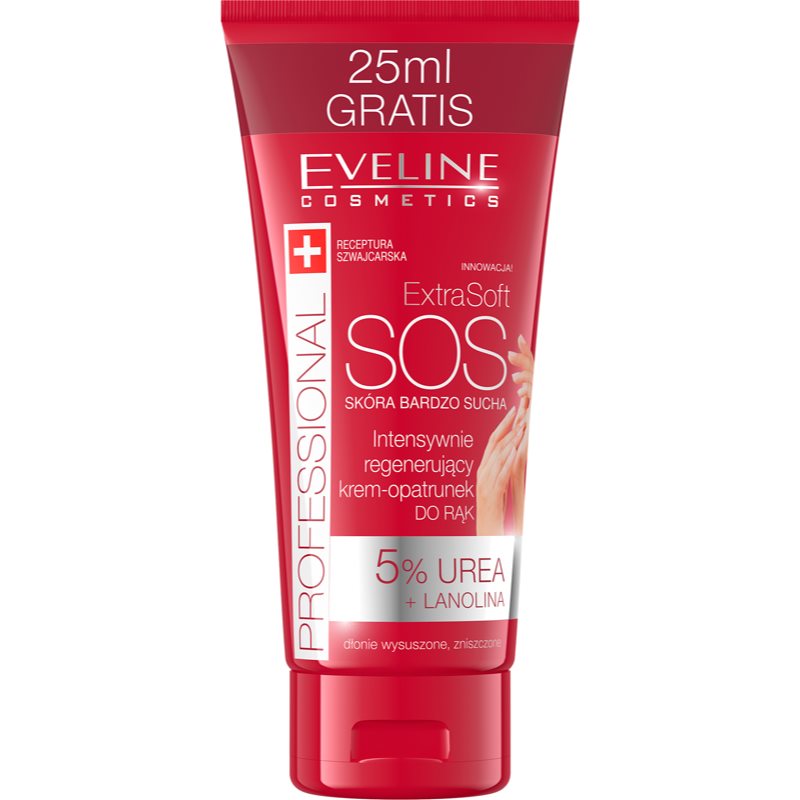 Eveline Cosmetics Extra Soft Sos Crema Per Le Mani Per Pelli Secche E Stanche 100 Ml