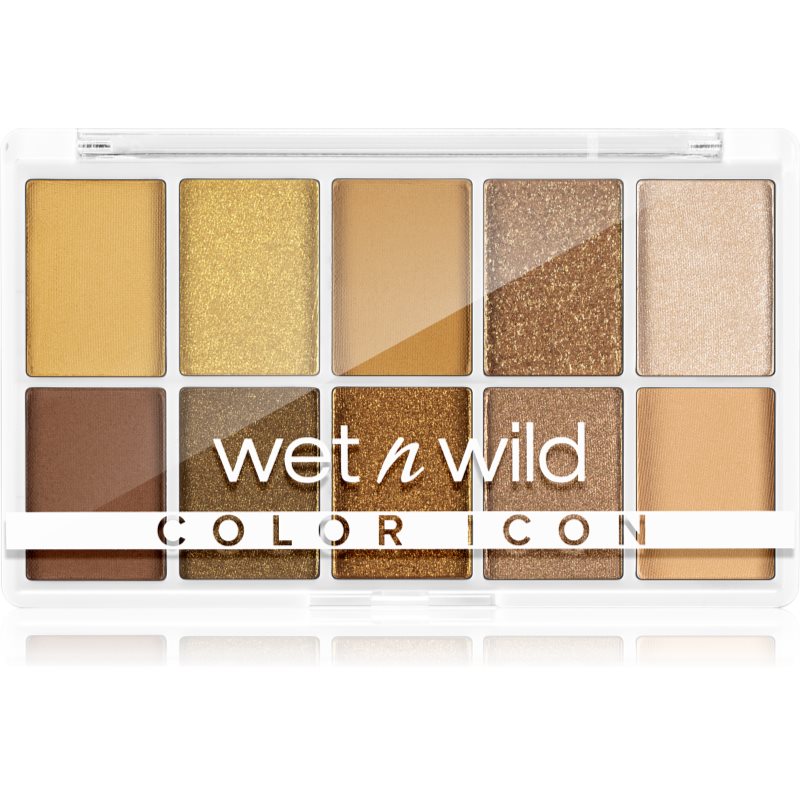 Wet N Wild Color Icon 10-Pan Palette Di Ombretti Colore Call Me Sunshine 12 G