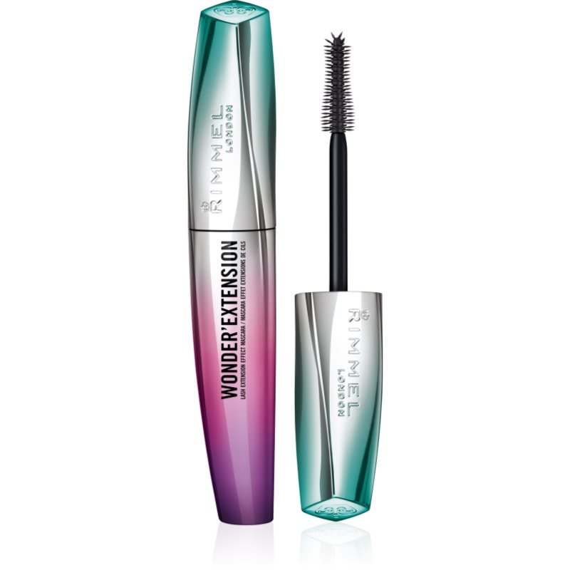 Rimmel Wonder'Extension Mascara Allungante Per Ciglia Piene Colore 001 Black 11 Ml