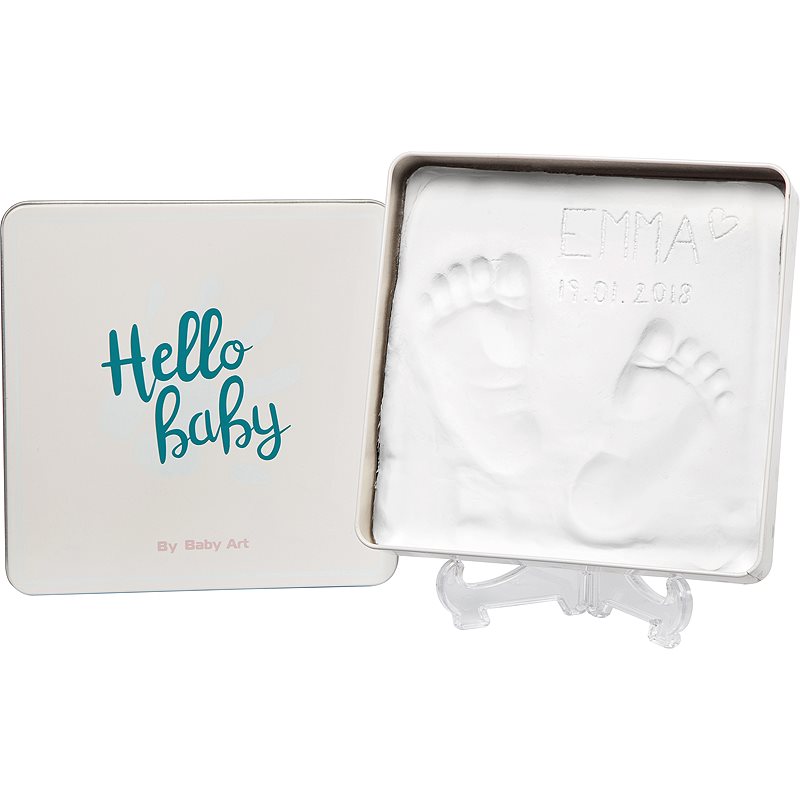 Baby Art Magic Box Square Essentials Set Impronte Neonato 1 Pz