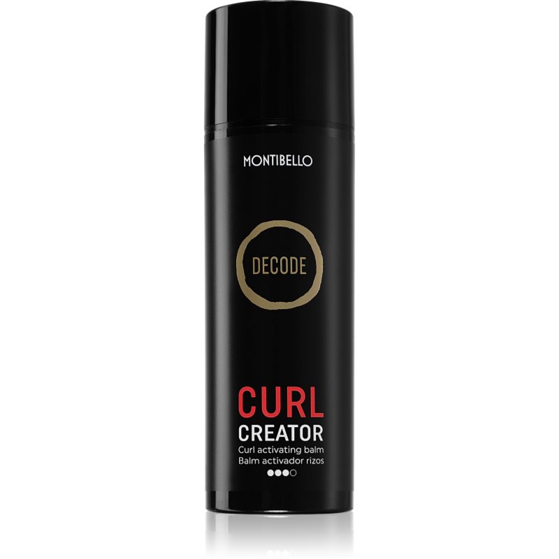Montibello Decode Curl Creator Balsamo Per Capelli Per Capelli Mossi E Ricci 150 Ml