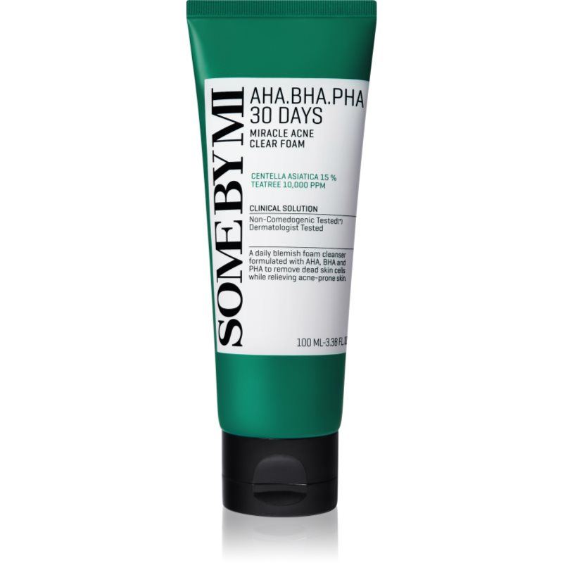 Some By Mi Aha∙Bha∙Pha 30 Days Miracle Mousse Di Pulizia Profonda Per Pelli Problematiche, Acne 100 Ml