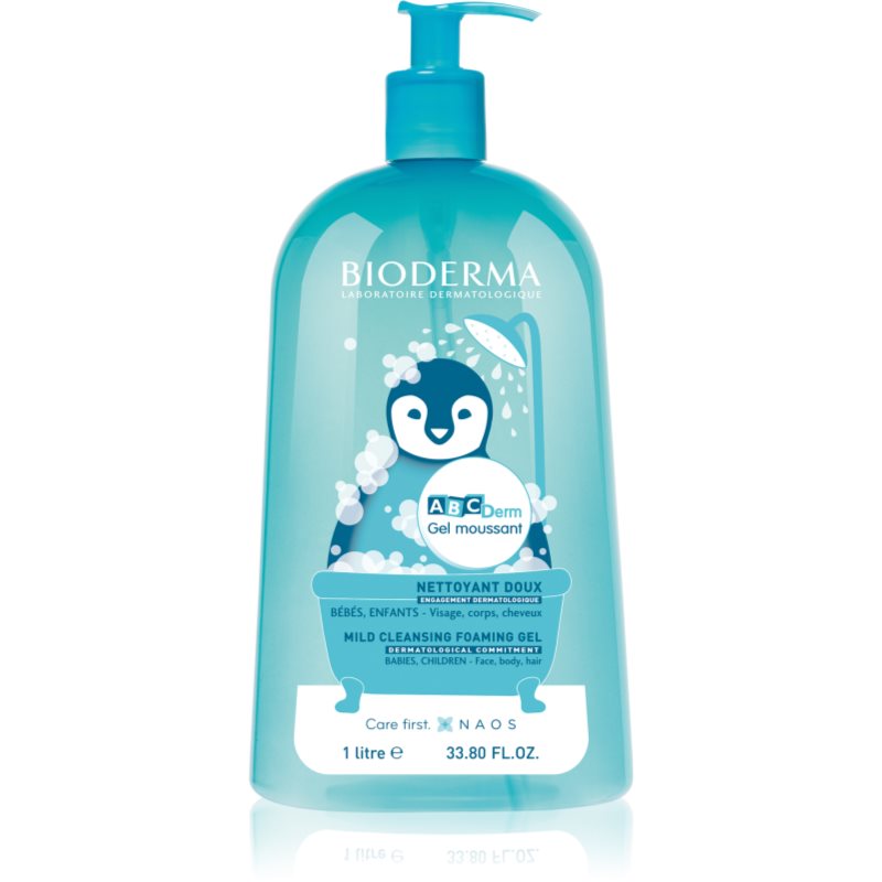 Bioderma Abc Derm Gel Moussant Gel Doccia Per Bambini 1000 Ml
