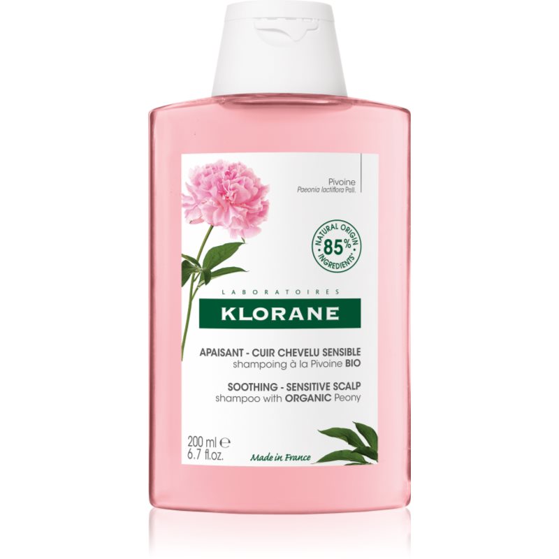 Klorane Peony Shampoo Per Cuoi Capelluti Sensibili 200 Ml