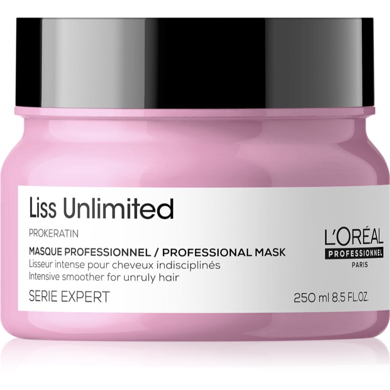 L’Oréal Professionnel Serie Expert Liss Unlimited Maschera Lisciante Per Capelli Ribelli 250 Ml